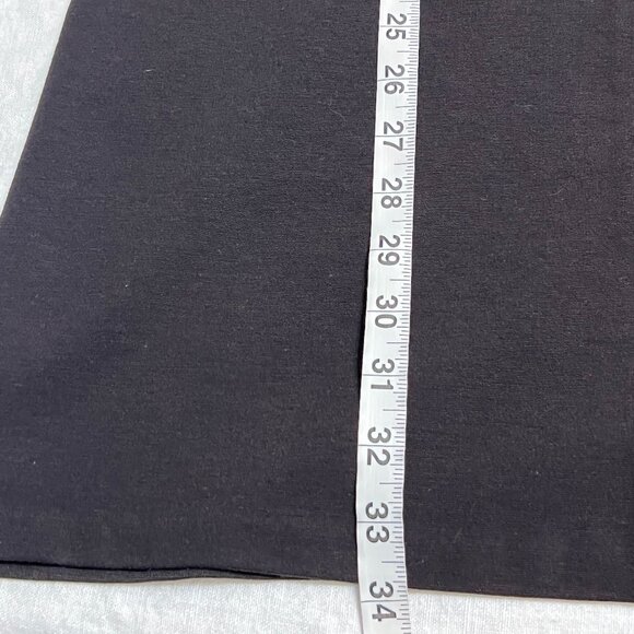 J. Crew Women's Pencil Dress Black Sleeveless Size 8P Rayon Blend V-Neck - Picture 8 of 8